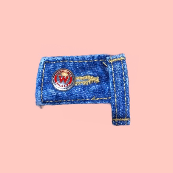 Very Rare 80s Vintage Gals from Wrangler Jean Shorts Cutoff Wrangler japan - Picture 2 of 8